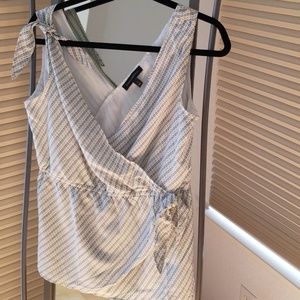 Cute faux wrap tank- Banana Republic size small
